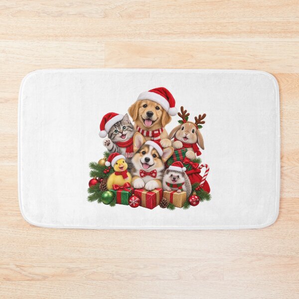 Item preview, Festive Christmas Animals Design designed and sold by TEEVOLT8.