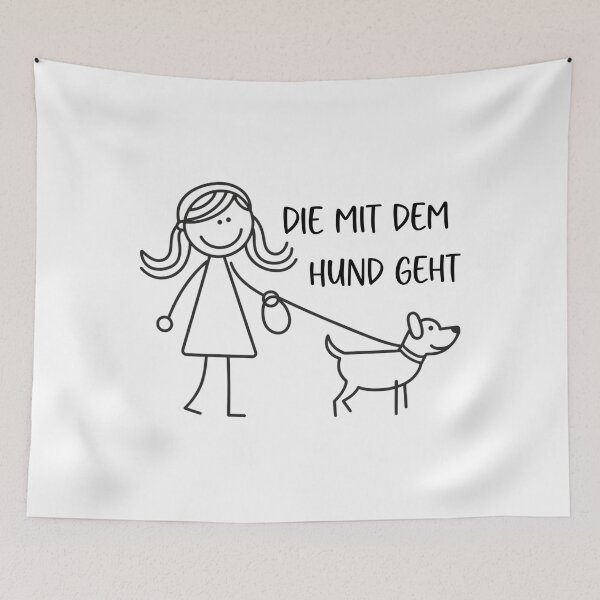 Item preview, The one with the dog is walking the dog mom designed and sold by Loona97.