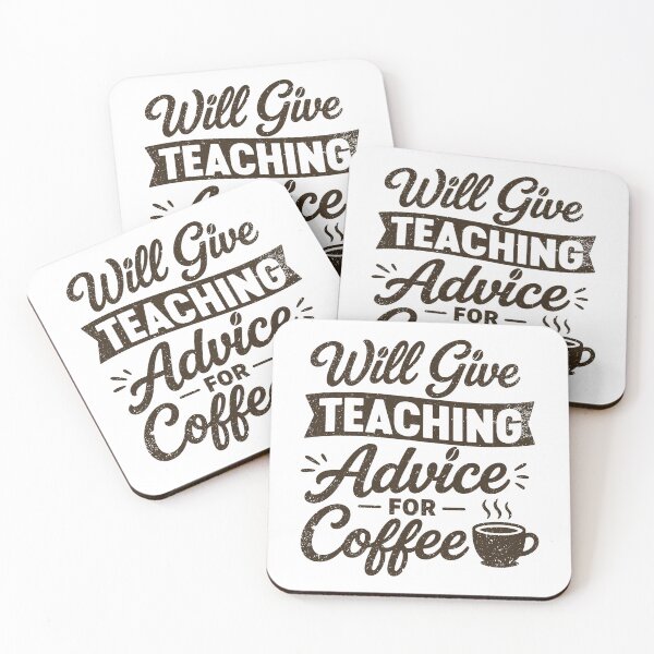 Item preview, Will Give Teaching Advice For Coffee designed and sold by gunaone-design.