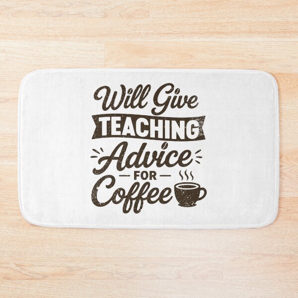 Item preview, Will Give Teaching Advice For Coffee designed and sold by gunaone-design.