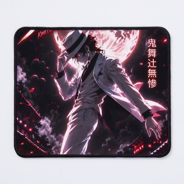 Item preview, Crimson Moon Shadow Walker – Dark Anime Samurai Street Art designed and sold by Dyan4.