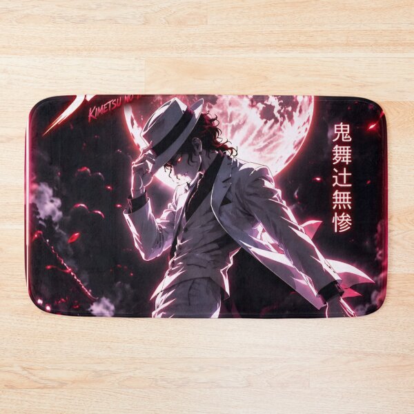 Item preview, Crimson Moon Shadow Walker – Dark Anime Samurai Street Art designed and sold by Dyan4.