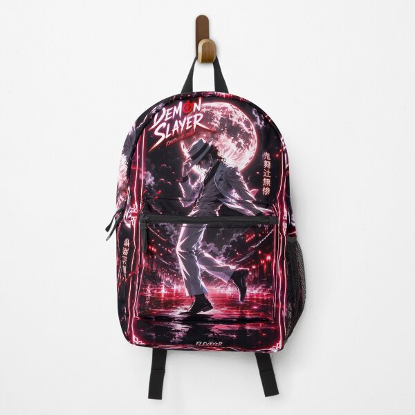 Item preview, Crimson Moon Shadow Walker – Dark Anime Samurai Street Art designed and sold by Dyan4.