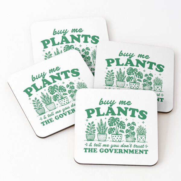 Item preview, Buy Me Plants And Tell Me You Don't Trust The Government Funny Plants Lover Conservative Libertarian designed and sold by gunaone-design.