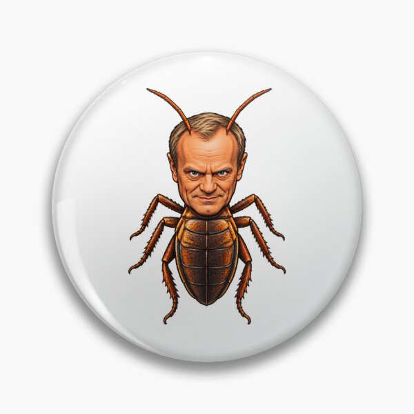 Item preview, Tuskbug – Donald Tusk Insect Political Satire designed and sold by Bocianessco.
