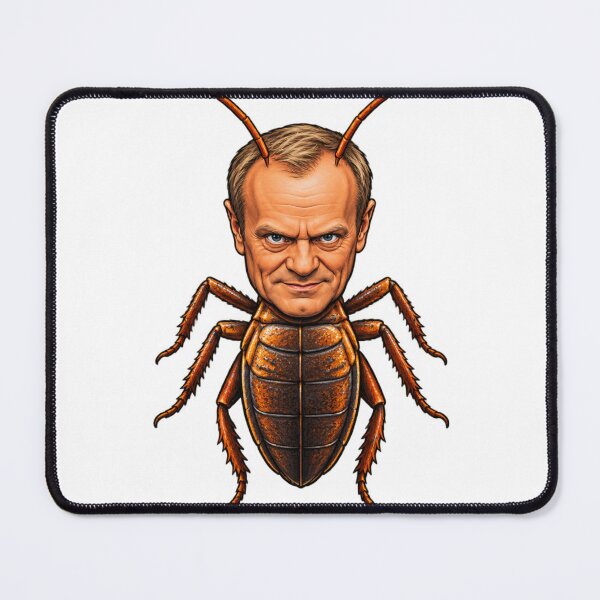 Item preview, Tuskbug – Donald Tusk Insect Political Satire designed and sold by Bocianessco.