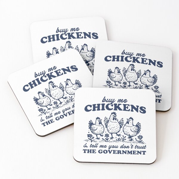 Item preview, Buy me Chickens and Tell me You Don't Trust the Government Funny Chicken Lover Homestead Conservative Libertarian designed and sold by gunaone-design.