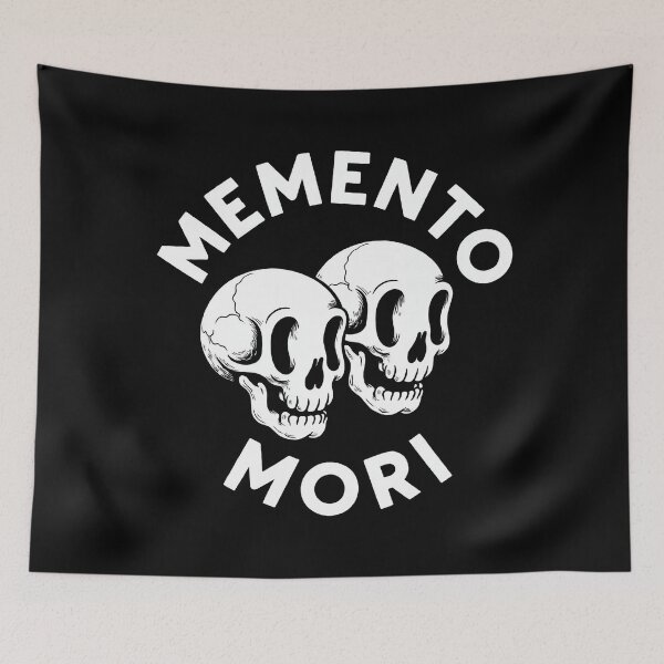 Item preview, Memento Mori Skulls designed and sold by WhoNeedsEnemies.