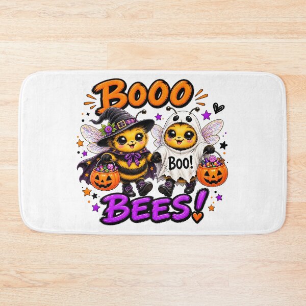 Item preview, Boo Bees – Cute Halloween Bee Witch & Ghost - Spooky Halloween designed and sold by SMalcolmDesigns.