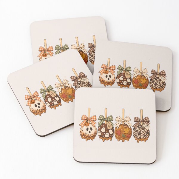Item preview, Caramel Apple Pops, Cute Fall Treat Autumn Boutique, Sweet Caramel Apple Candy, Cozy Seasonal Gift designed and sold by Quiajia.