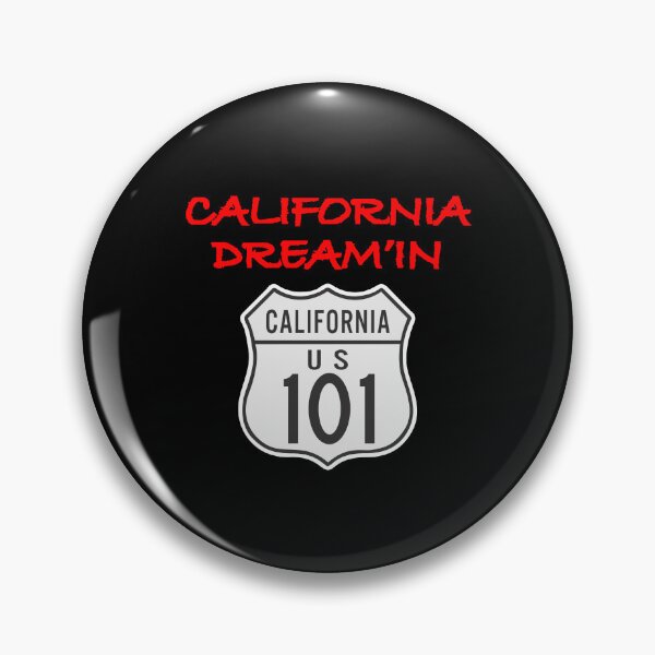 Item preview, Signs - California Dreamin - California Highway 101 wo Backgrnd designed and sold by Military Insignia Products.