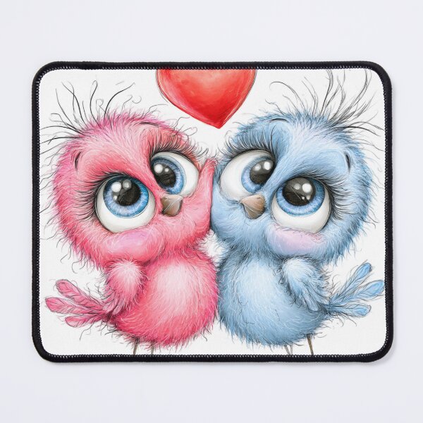 Item preview, Cute two Birds Love Sublimation designed and sold by Eiwaprints.