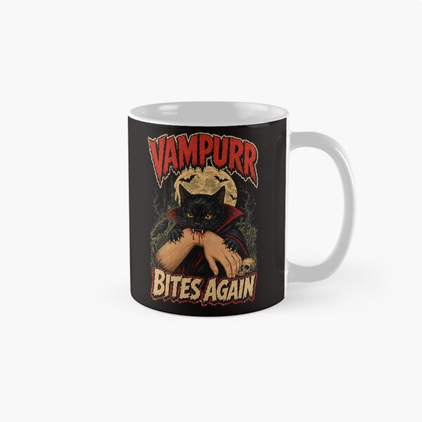 Item preview, Vampurr Bites Again – Vampire Cat designed and sold by FrameFlow.