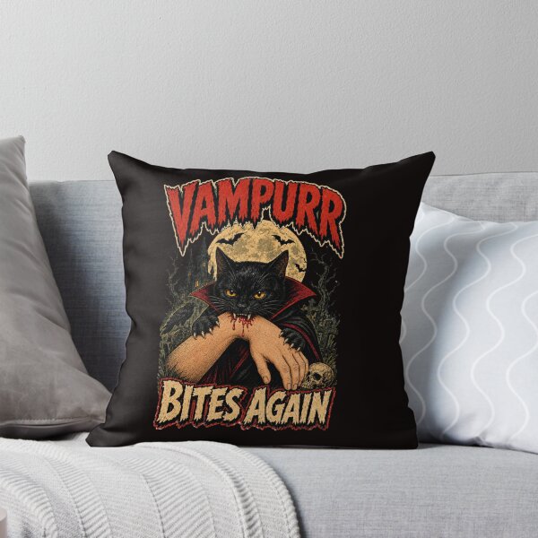 Item preview, Vampurr Bites Again – Vampire Cat designed and sold by FrameFlow.