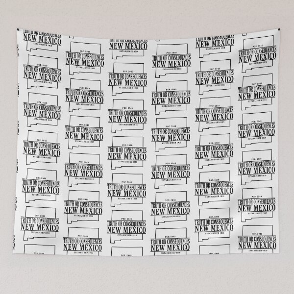 Item preview, TRUTH OR CONSEQUENCES NEW MEXICO STATE  designed and sold by OCD_JESSICA.