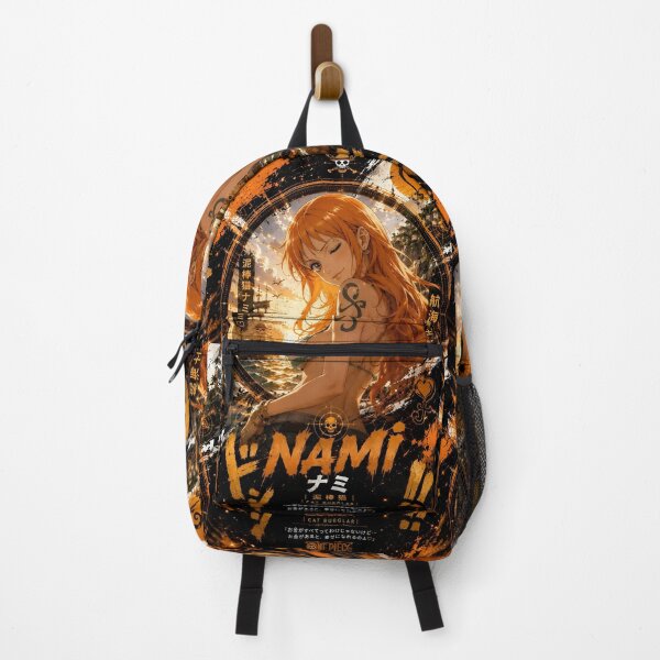 Item preview, Orange-Haired Pirate Queen – Sunset Ocean Anime Adventure Art designed and sold by Dyan4.