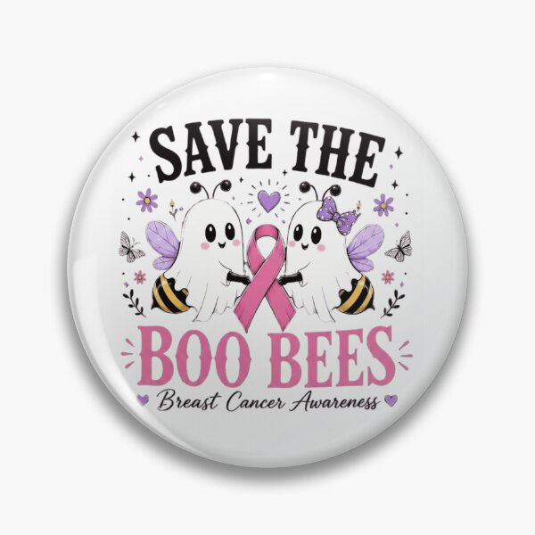 Item preview, Save The Boo Bees Pink Ribbon Breast Cancer Awareness Halloween Ghost designed and sold by haitrieuic96.