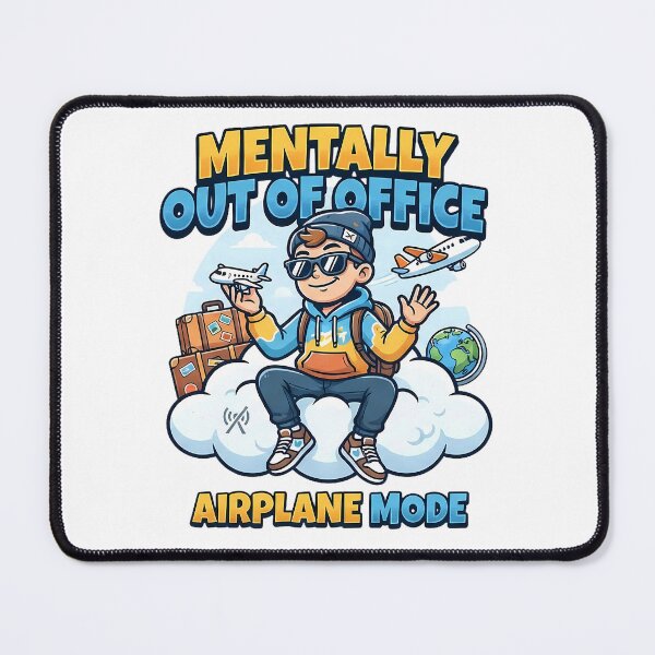 Item preview, MENTALLY OUT OF OFFICE designed and sold by OtavioPeres.