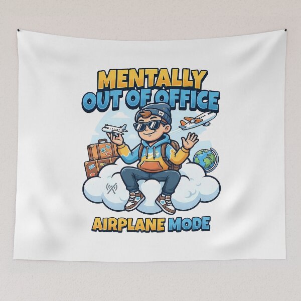 Item preview, MENTALMENTE FUERA DEL CARGO designed and sold by OtavioPeres.