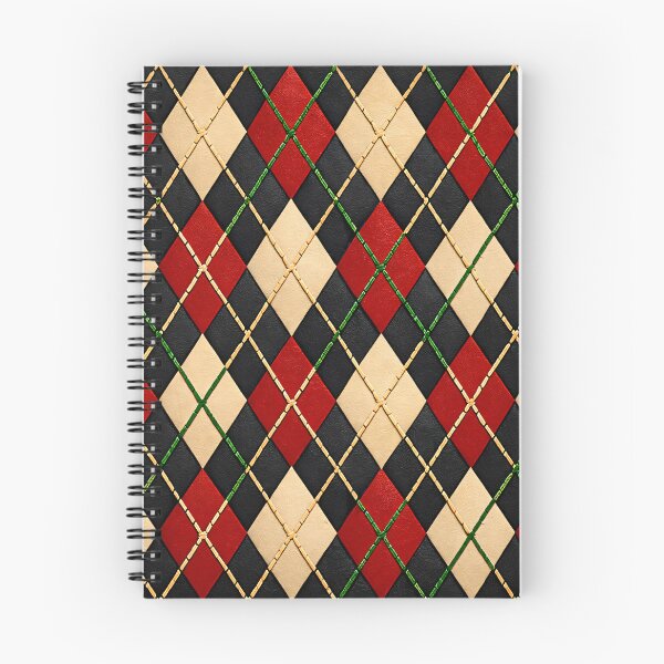 Item preview, Red Cream and Black Argyle Pattern – Classic Holiday Preppy Diamond Art designed and sold by Kaleidoscope Print.