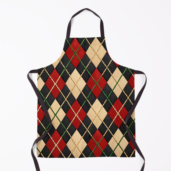 Item preview, Red Cream and Black Argyle Pattern – Classic Holiday Preppy Diamond Art designed and sold by Kaleidoscope Print.
