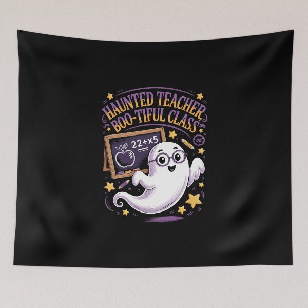 Item preview, HAUNTED TEACHER BOO‑TIFUL CLASS designed and sold by jkrphoto.