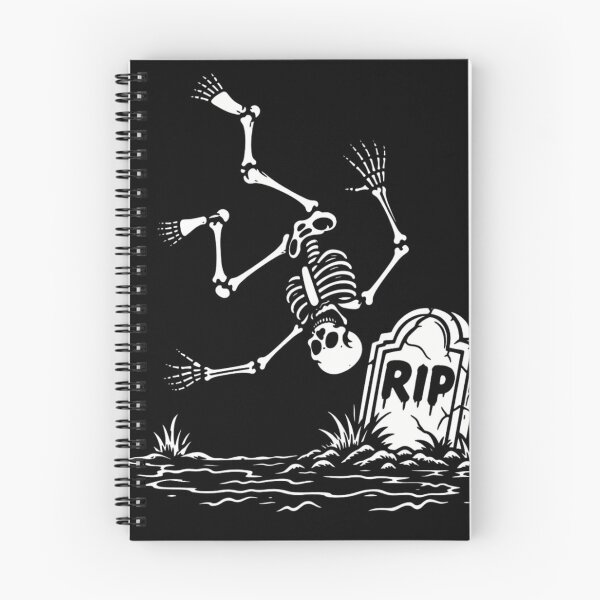 Item preview, Skeleton Diving Into Grave - Funny RIP Tombstone Dark Humor designed and sold by haitrieuic96.