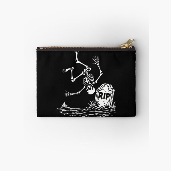 Item preview, Skeleton Diving Into Grave - Funny RIP Tombstone Dark Humor designed and sold by haitrieuic96.