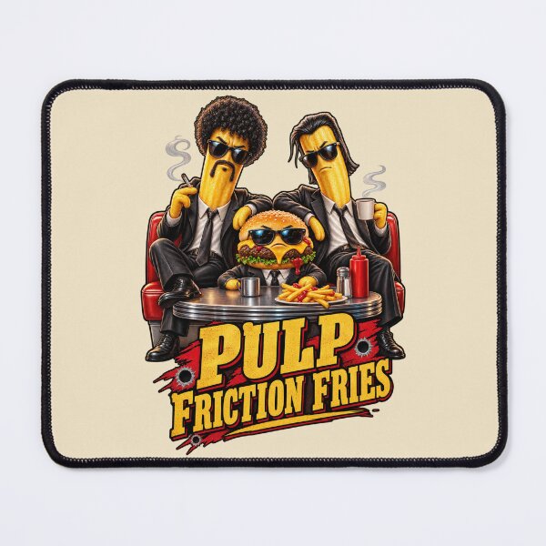 Item preview, Gangster Fries | Retro Diner Food Comedy designed and sold by PopCulturePixel.