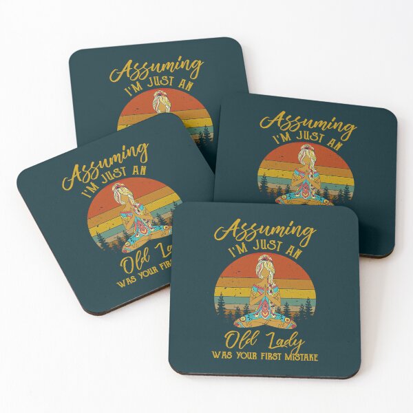 Item preview,  Vintage Assuming Old Lady Mistake designed and sold by EgbertWilson.