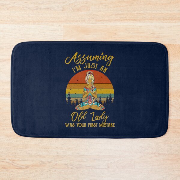 Item preview,  Vintage Assuming Old Lady Mistake designed and sold by EgbertWilson.