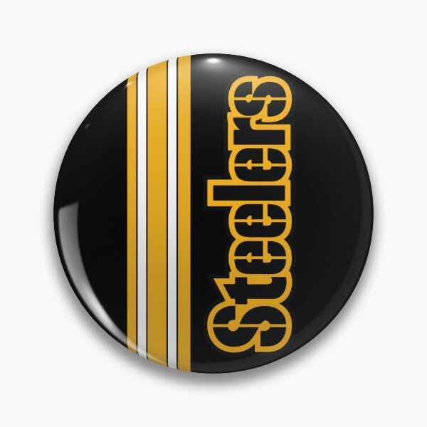 Item preview, Pittsburgh Steelers Vintage Wordmark and Vertical Stripes Graphic Design designed and sold by Lifer Art and Design.