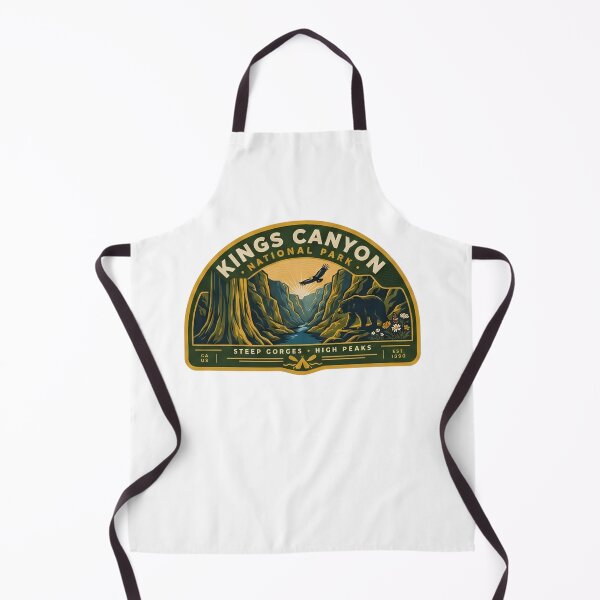 Item preview, Kings Canyon National Park California Gorges Grizzly Bear Hiking Badge designed and sold by LittleArij.