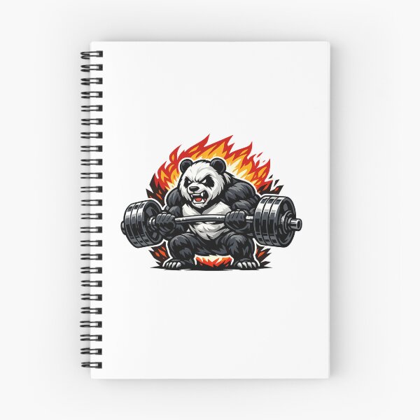 Item preview, Panda Weightlifting Gym Graphic designed and sold by MDShop011A.