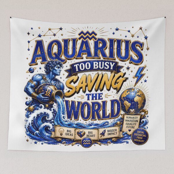 Item preview, aquarius, aquarius jewelry, aquarius gifts, aquarius constellation designed and sold by TrueArtVibes.