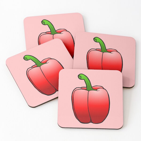 Item preview, Crunchy Red Bell Pepper designed and sold by Restarter.