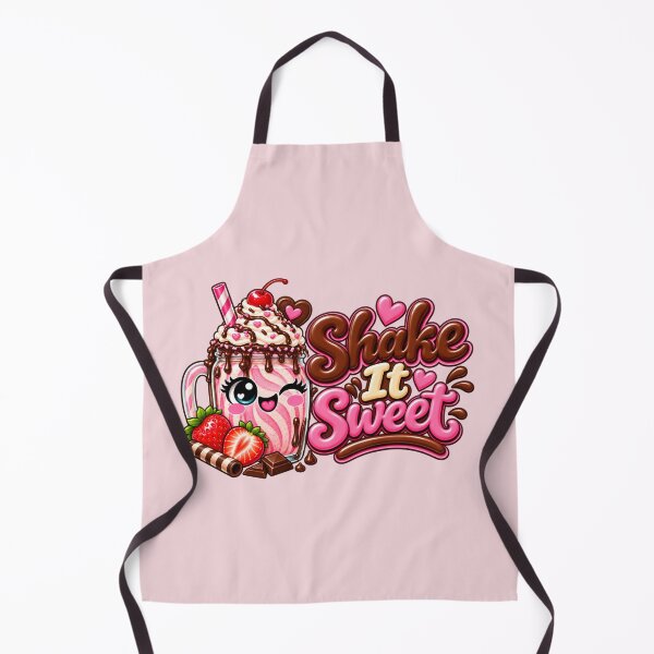 Item preview, Shake It Sweet – Cute Strawberry Milkshake Design designed and sold by HO•Designs.
