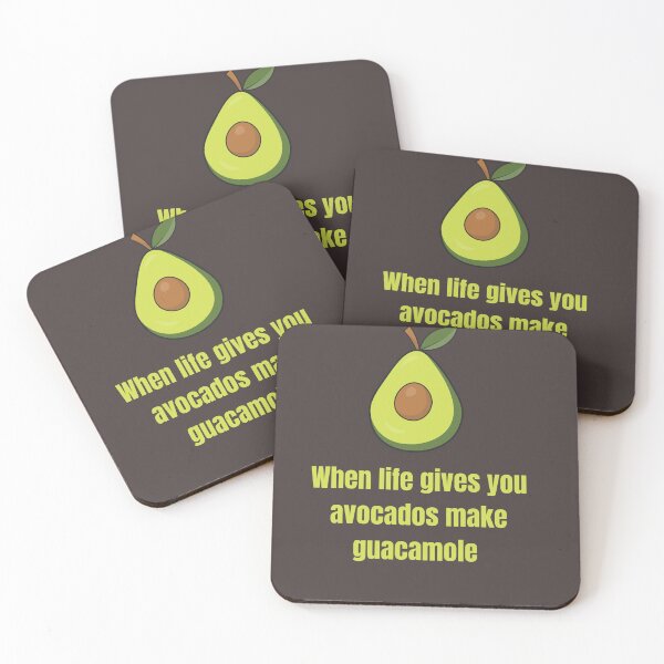 Item preview, Avocado, When life give you avocados make guacamole designed and sold by TrendovaKate.