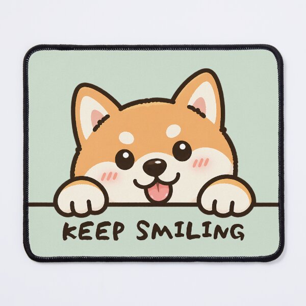 Item preview, Keep Smiling Cute Shiba Inu designed and sold by ianm1028.