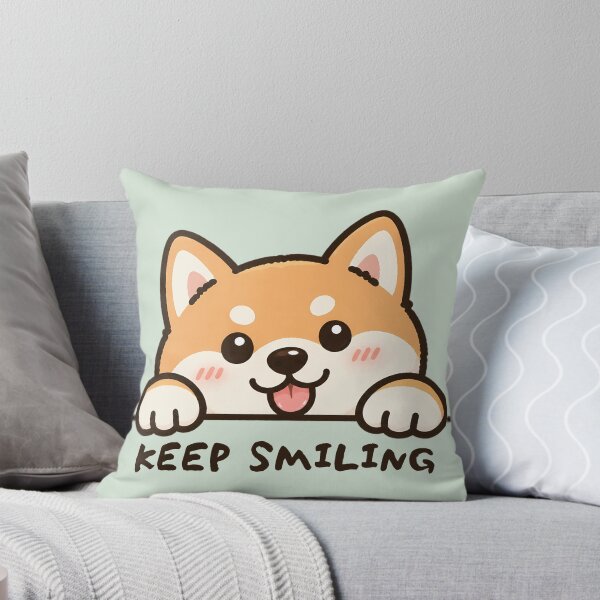 Item preview, Keep Smiling Cute Shiba Inu designed and sold by ianm1028.