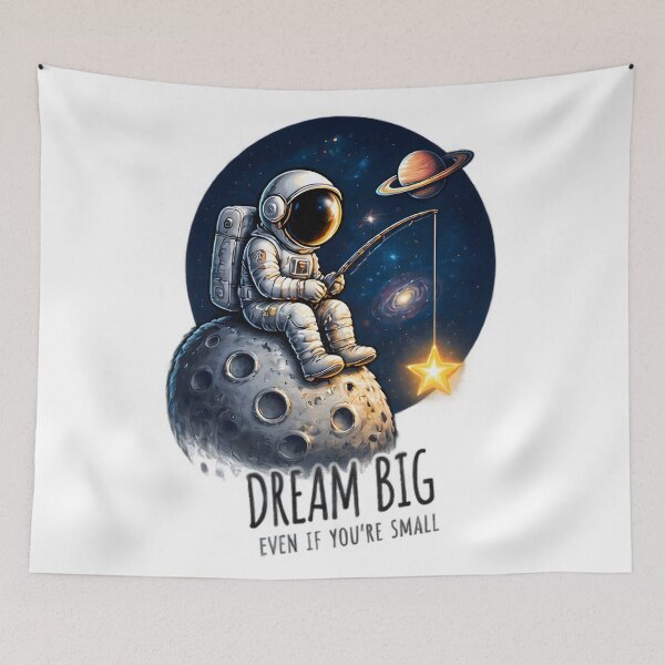 Item preview, Astronaut Fishing for Stars Dream Big Even If You Are Small designed and sold by Pyt27.