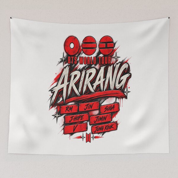 Aperçu de l'œuvre BTS Arirang, Concert de BTS créée et vendue par justsomeweird.