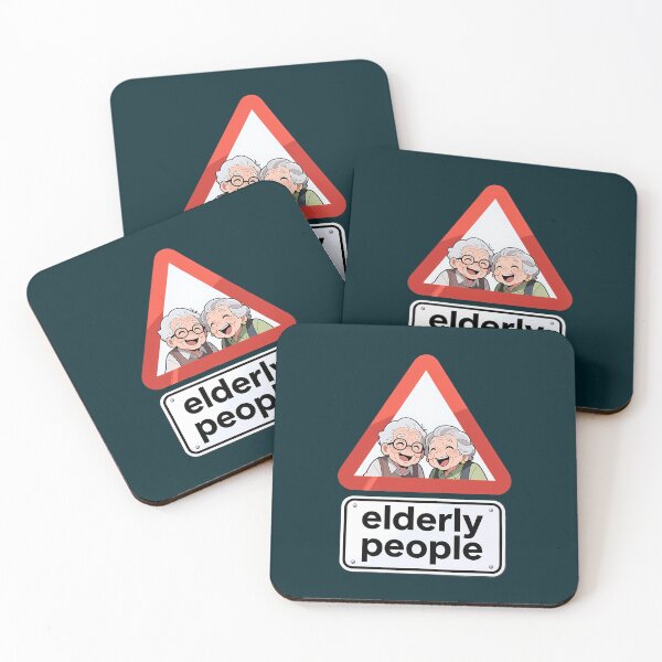 Item preview, Happy Elderly People designed and sold by EgbertWilson.