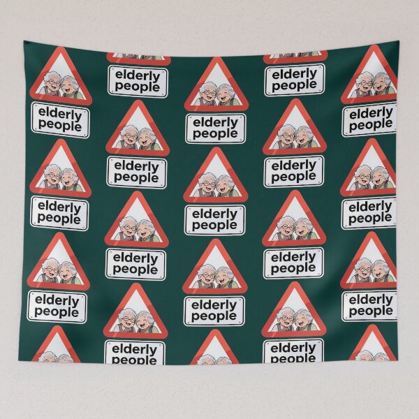 Item preview, Happy Elderly People designed and sold by EgbertWilson.