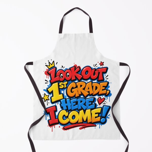 Item preview, Look Out 1st Grade, Here I Come – Colorful Back to School designed and sold by MomParentADHD.