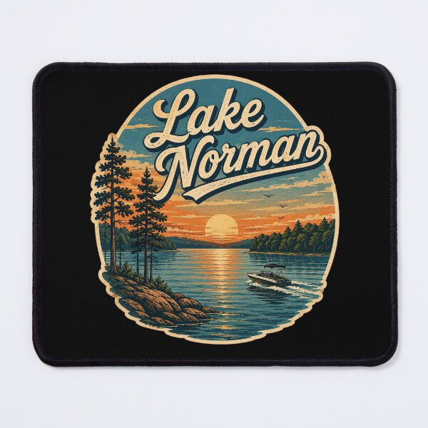 Item preview, Lake Norman warm sunsets designed and sold by DamioPolArt.