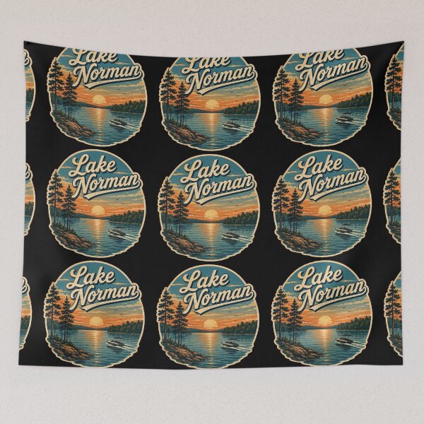 Item preview, Lake Norman warm sunsets designed and sold by DamioPolArt.