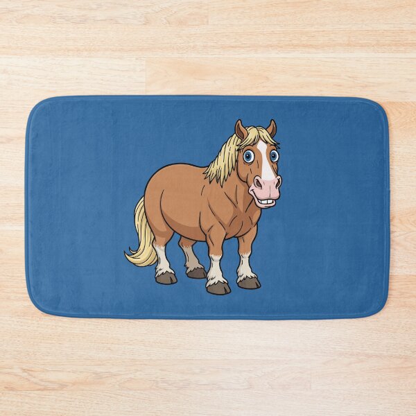 Item preview, A cartoon drawing of the horse Abtenauer designed and sold by Cheval-de-coeur.