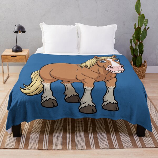 Item preview, A cartoon drawing of the horse Abtenauer designed and sold by Cheval-de-coeur.