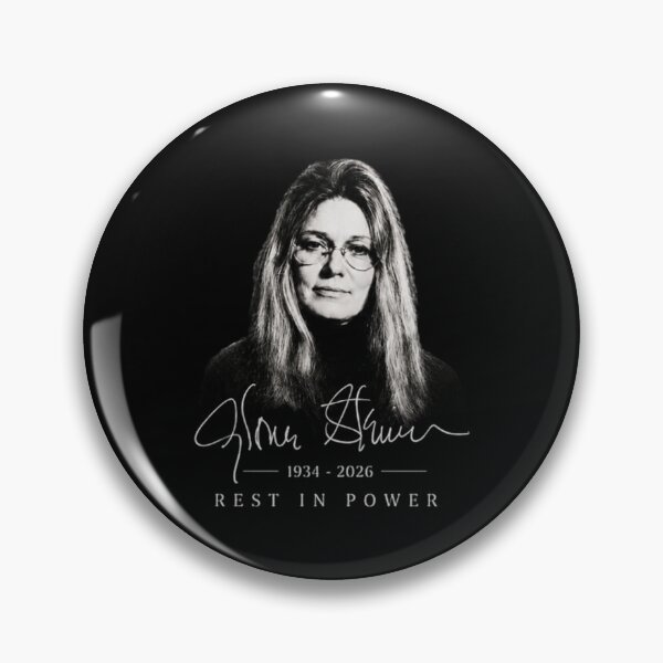 Item preview, RIP Gloria Steinem Memorial, Equal Rights Resistance Activist designed and sold by sonjensenStudio.